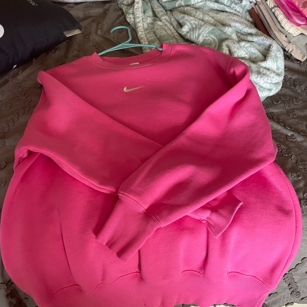 Nike Pink Oversized Crewneck